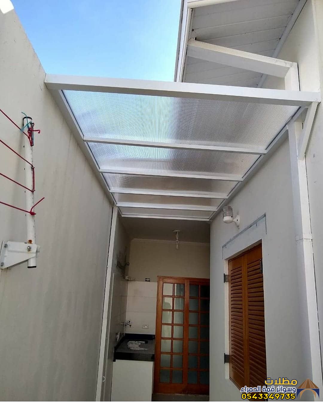 تركيب مظلات مداخل فلل المدينة