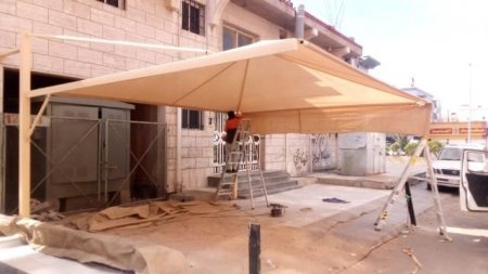 تركيب مظلات في المدينة المنورة