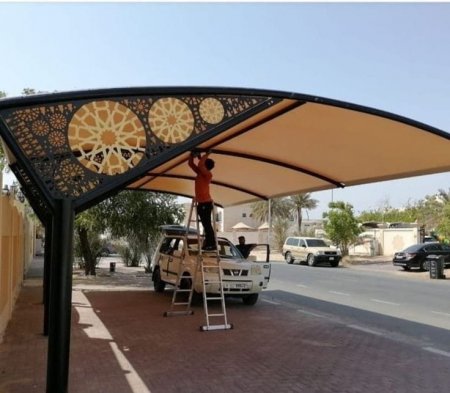 تركيب مظلات حي البدراني بالمدينة المنورة
