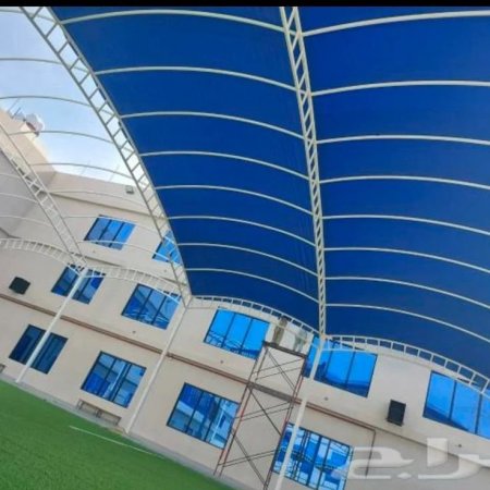 تركيب مظلات مدارس المدينة حي قباء