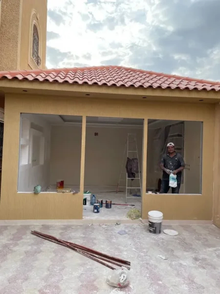 تركيب مجالس وملاحق خارجية في المدينة المنورة