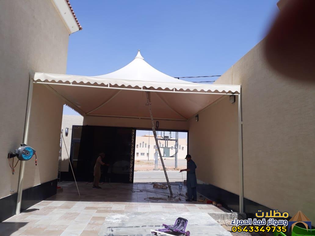 تركيب مضلات هرميه في المدينةالمنورة 