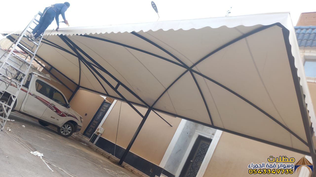 مظلات متنوعة في المدينة المنورة