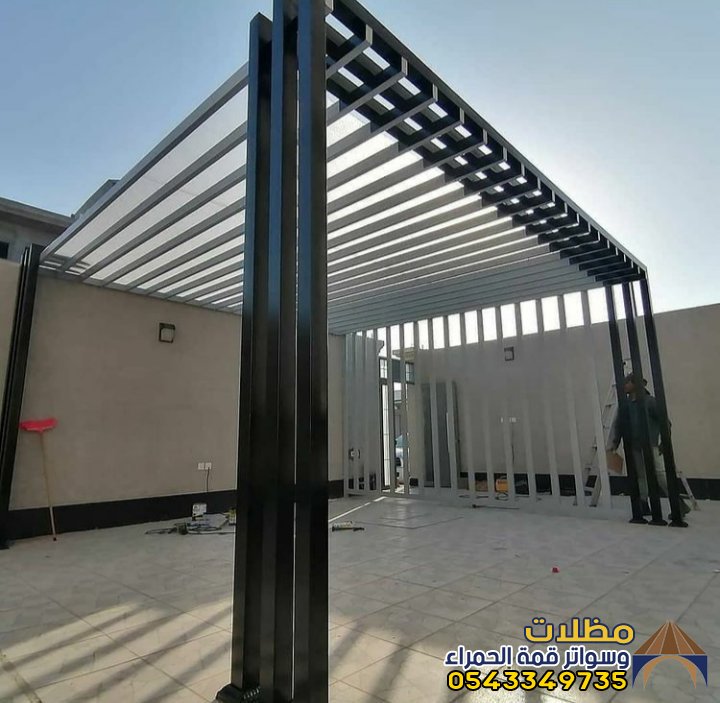 تركيب برجولات حديدية في المدينة المنورة 