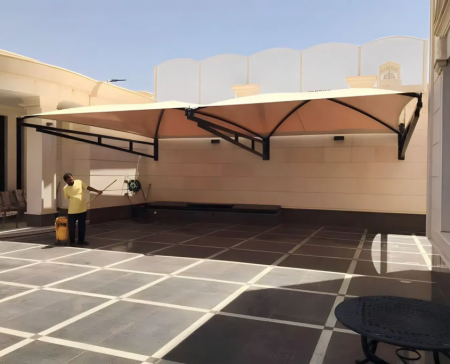 حداد تركيب مظلات المدينة|أفضل فني تركيب مظلات سيارات ومظلات خارجية بجودة عالية