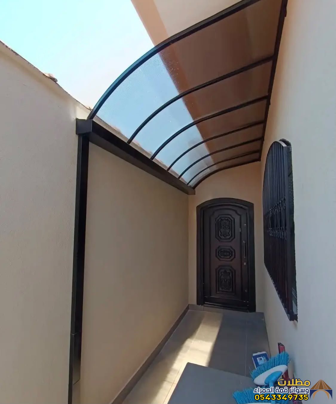 جلاسات شتوية وتغطية أحواش بالمدينة وينبع | تصميم وتركيب
